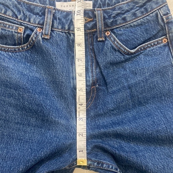 TOPSHOP Mom Jeans 100%‎ Cotton - Picture 4 of 15